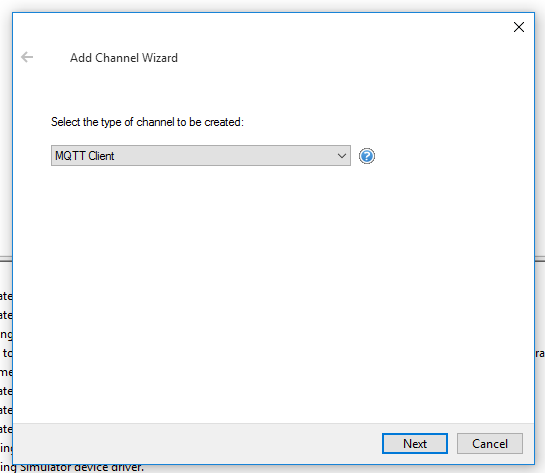 Kepware Configuration — new channel creation