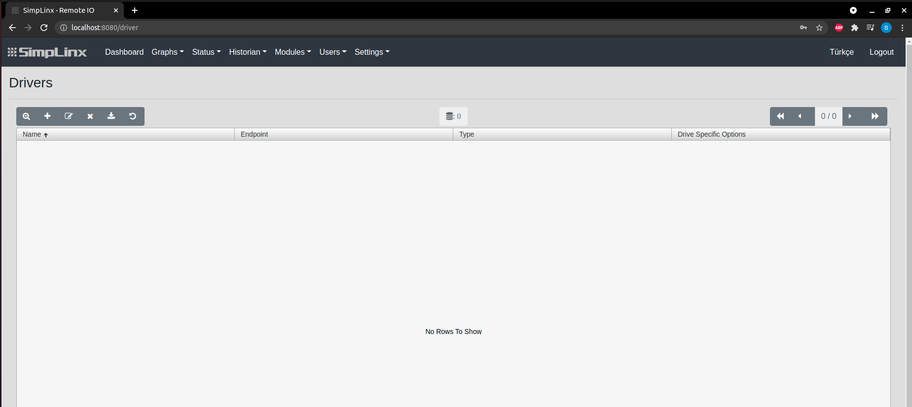 SX-IO Driver page