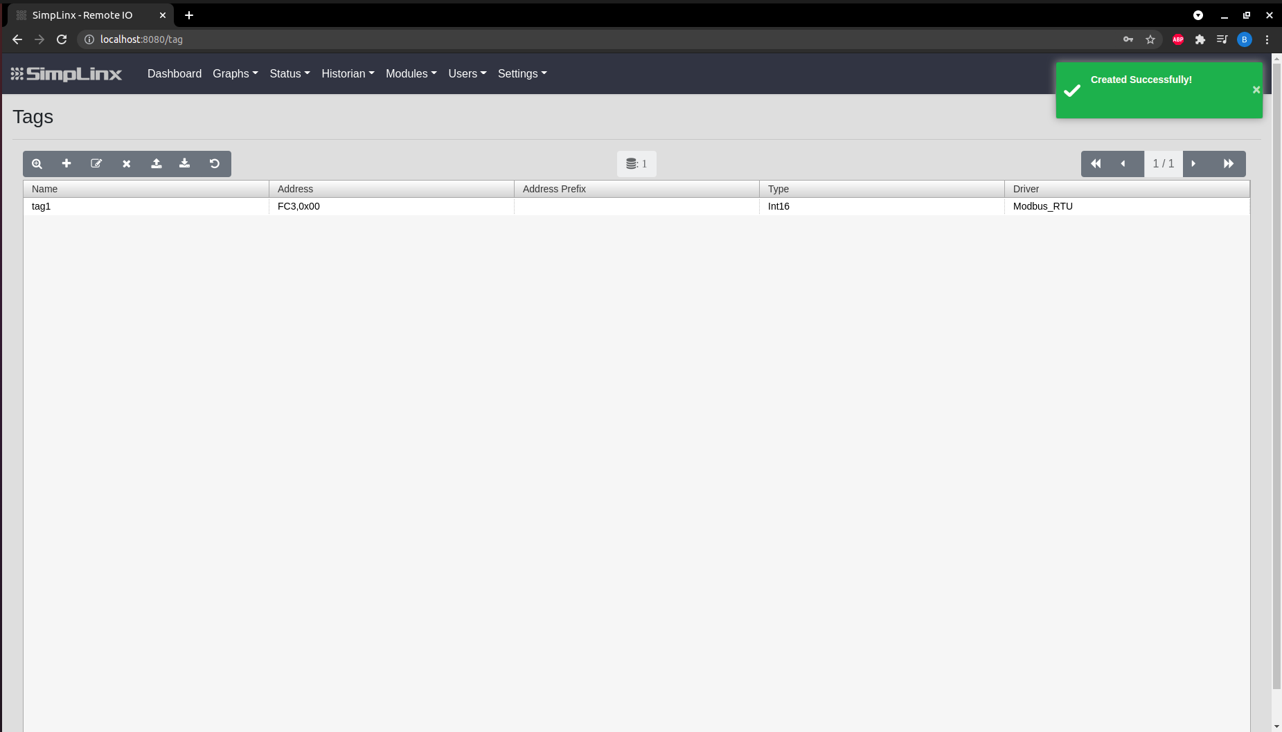 SX-IO — saving tag